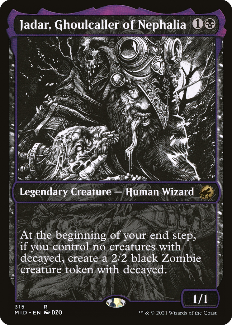 Jadar, Ghoulcaller of Nephalia (Showcase Eternal Night) [Innistrad: Midnight Hunt] | Fandemonia Ltd