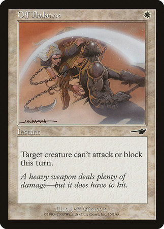 Off Balance [Nemesis] | Fandemonia Ltd