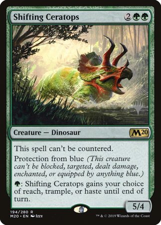 Shifting Ceratops [Core Set 2020 Promos] | Fandemonia Ltd