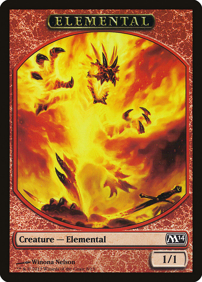 Elemental (8/13) [Magic 2014 Tokens] | Fandemonia Ltd