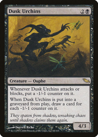 Dusk Urchins [Shadowmoor] | Fandemonia Ltd