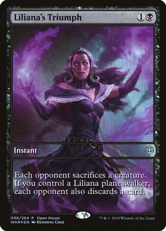 Liliana's Triumph [War of the Spark Promos] | Fandemonia Ltd