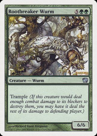 Rootbreaker Wurm [Ninth Edition] | Fandemonia Ltd
