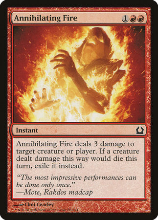 Annihilating Fire [Return to Ravnica] | Fandemonia Ltd