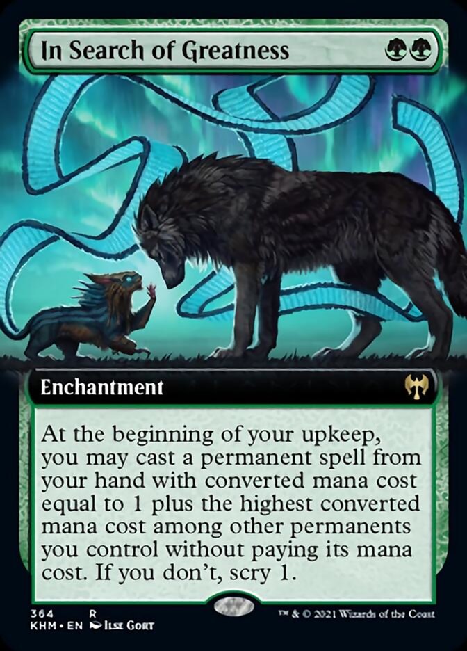 In Search of Greatness (Extended Art) [Kaldheim] | Fandemonia Ltd