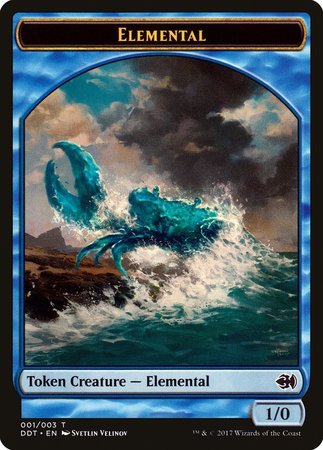 Elemental Token [Duel Decks: Merfolk vs. Goblins Tokens] | Fandemonia Ltd