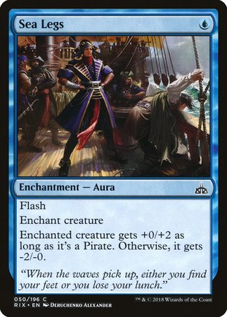 Sea Legs [Rivals of Ixalan] | Fandemonia Ltd