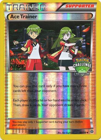 Ace Trainer (69/98) (International Challenge Promo Staff) [XY: Ancient Origins] | Fandemonia Ltd