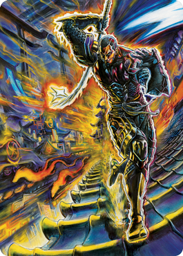 Kaito Shizuki 2 Art Card [Kamigawa: Neon Dynasty Art Series] | Fandemonia Ltd