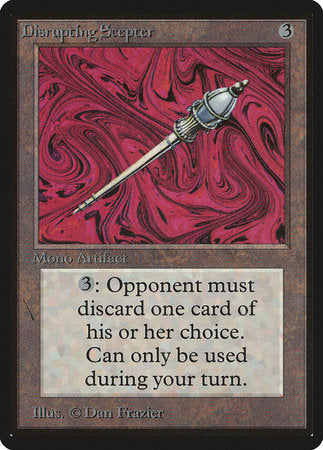 Disrupting Scepter [Limited Edition Beta] | Fandemonia Ltd