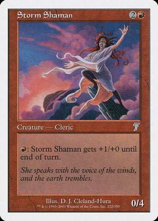 Storm Shaman [Seventh Edition] | Fandemonia Ltd