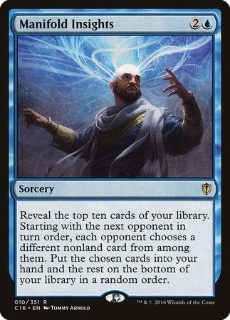 Manifold Insights [Commander 2016] | Fandemonia Ltd
