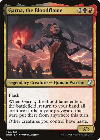 Garna, the Bloodflame [Dominaria] | Fandemonia Ltd