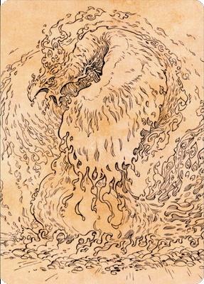 Nemesis Phoenix Art Card [Commander Legends: Battle for Baldur's Gate Art Series] | Fandemonia Ltd