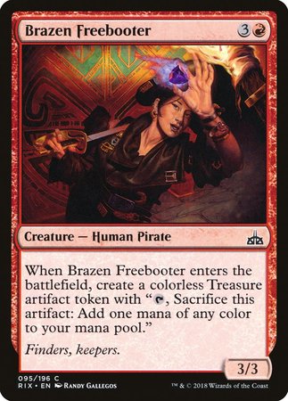 Brazen Freebooter [Rivals of Ixalan] | Fandemonia Ltd