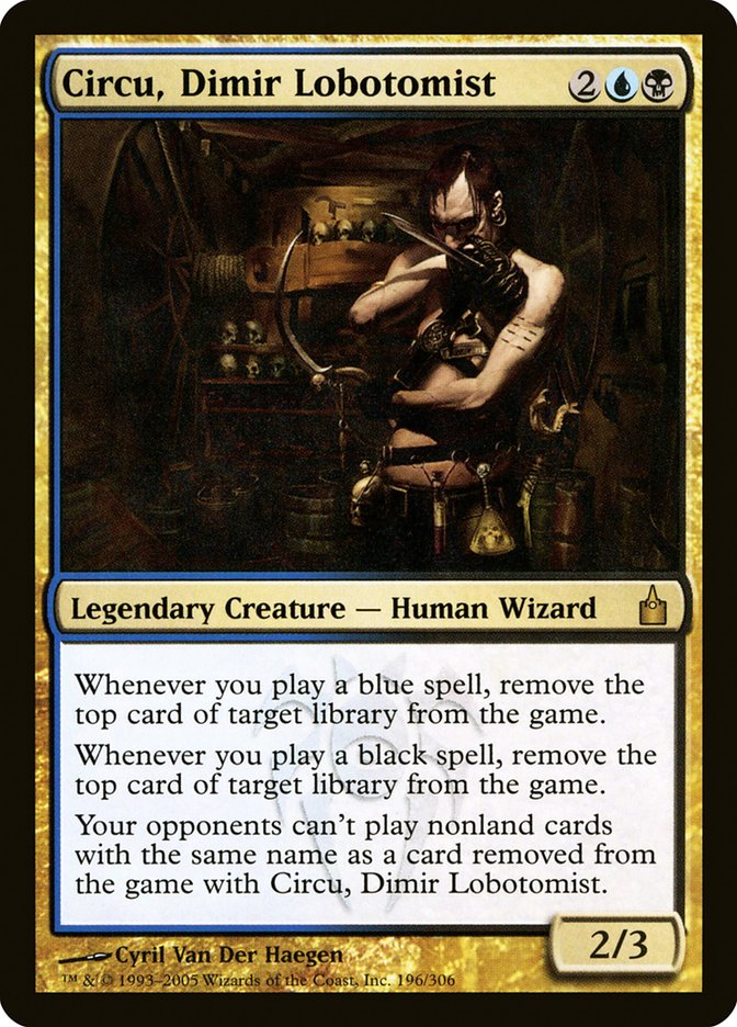 Circu, Dimir Lobotomist [Ravnica: City of Guilds] | Fandemonia Ltd