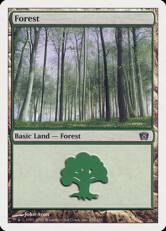 Forest (350) [Eighth Edition] | Fandemonia Ltd