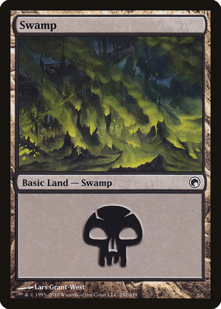 Swamp (241) [Scars of Mirrodin] | Fandemonia Ltd