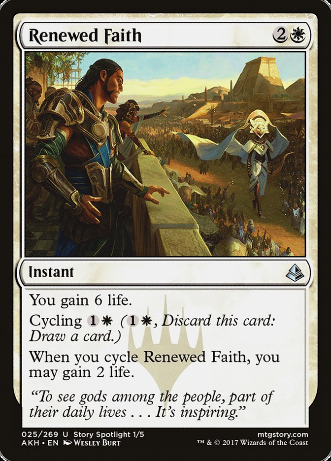 Renewed Faith [Amonkhet] | Fandemonia Ltd