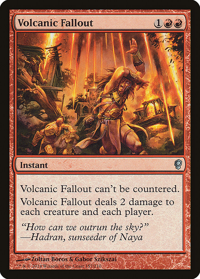 Volcanic Fallout [Conspiracy] | Fandemonia Ltd