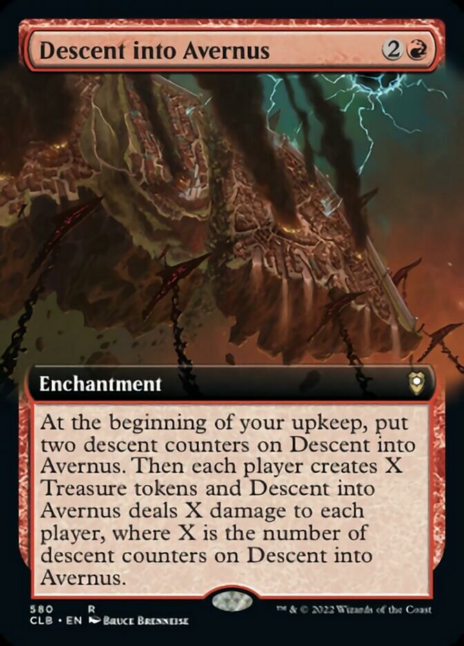 Descent into Avernus (Extended Art) [Commander Legends: Battle for Baldur's Gate] | Fandemonia Ltd