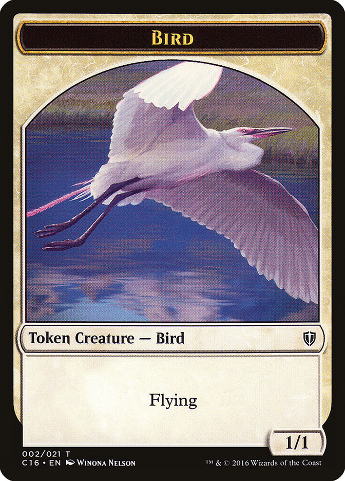 Bird (002/021) [Commander 2016 Tokens] | Fandemonia Ltd