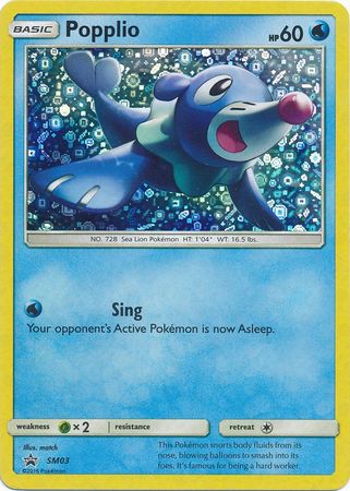 Popplio (SM03) (General Mills Promo) [Sun & Moon: Black Star Promos] | Fandemonia Ltd