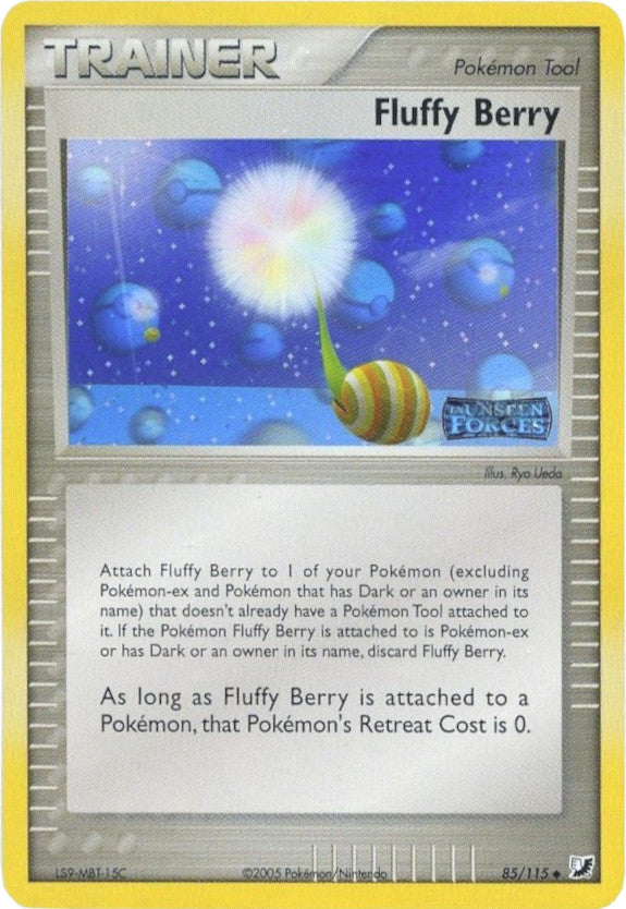 Fluffy Berry (85/115) (Stamped) [EX: Unseen Forces] | Fandemonia Ltd