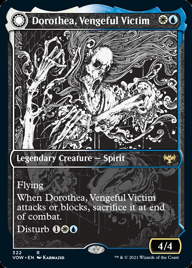 Dorothea, Vengeful Victim // Dorothea's Retribution (Showcase Eternal Night) [Innistrad: Crimson Vow] | Fandemonia Ltd