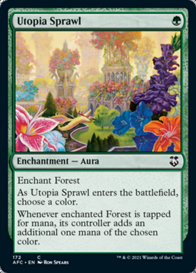Utopia Sprawl [Dungeons & Dragons: Adventures in the Forgotten Realms Commander] | Fandemonia Ltd