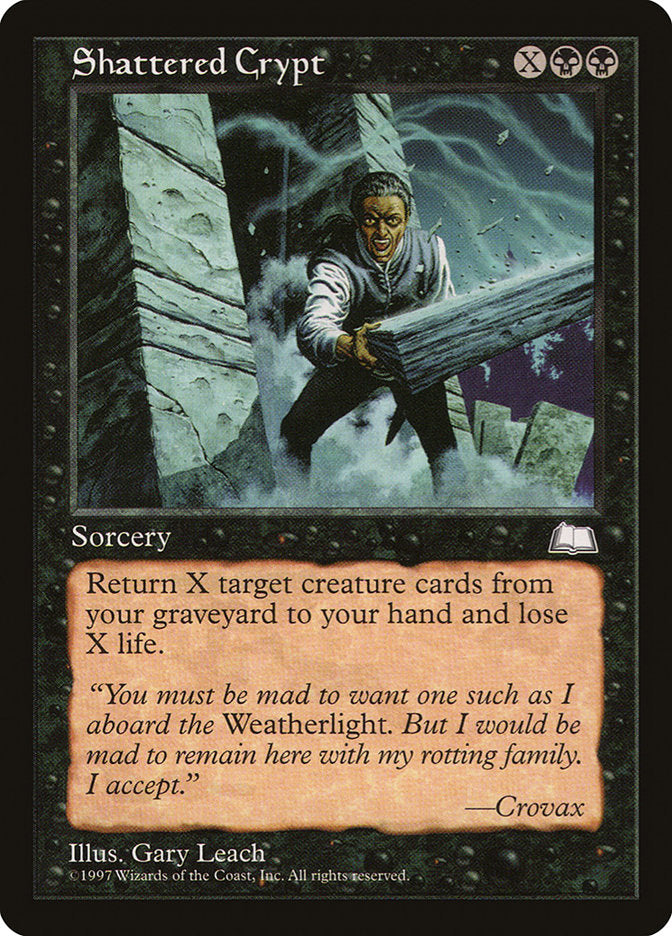 Shattered Crypt [Weatherlight] | Fandemonia Ltd