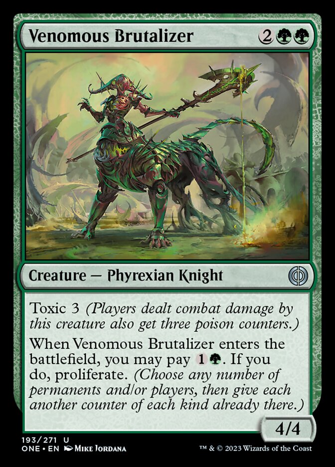 Venomous Brutalizer [Phyrexia: All Will Be One] | Fandemonia Ltd