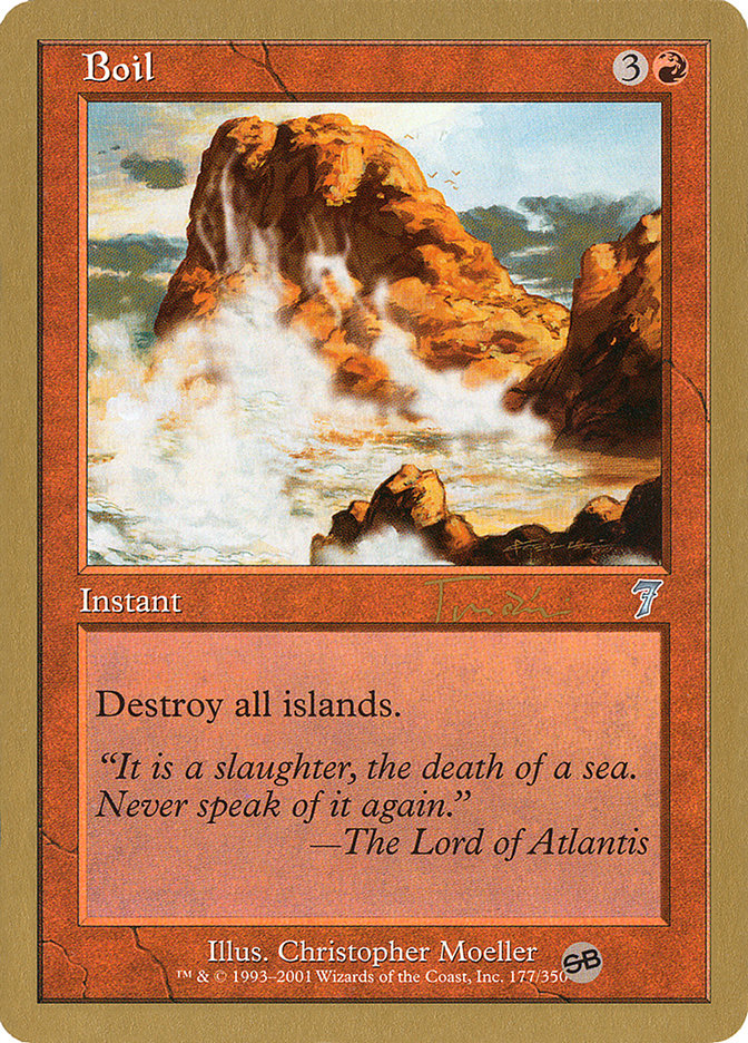 Boil (Jan Tomcani) (SB) [World Championship Decks 2001] | Fandemonia Ltd