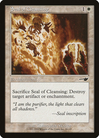 Seal of Cleansing [Nemesis] | Fandemonia Ltd