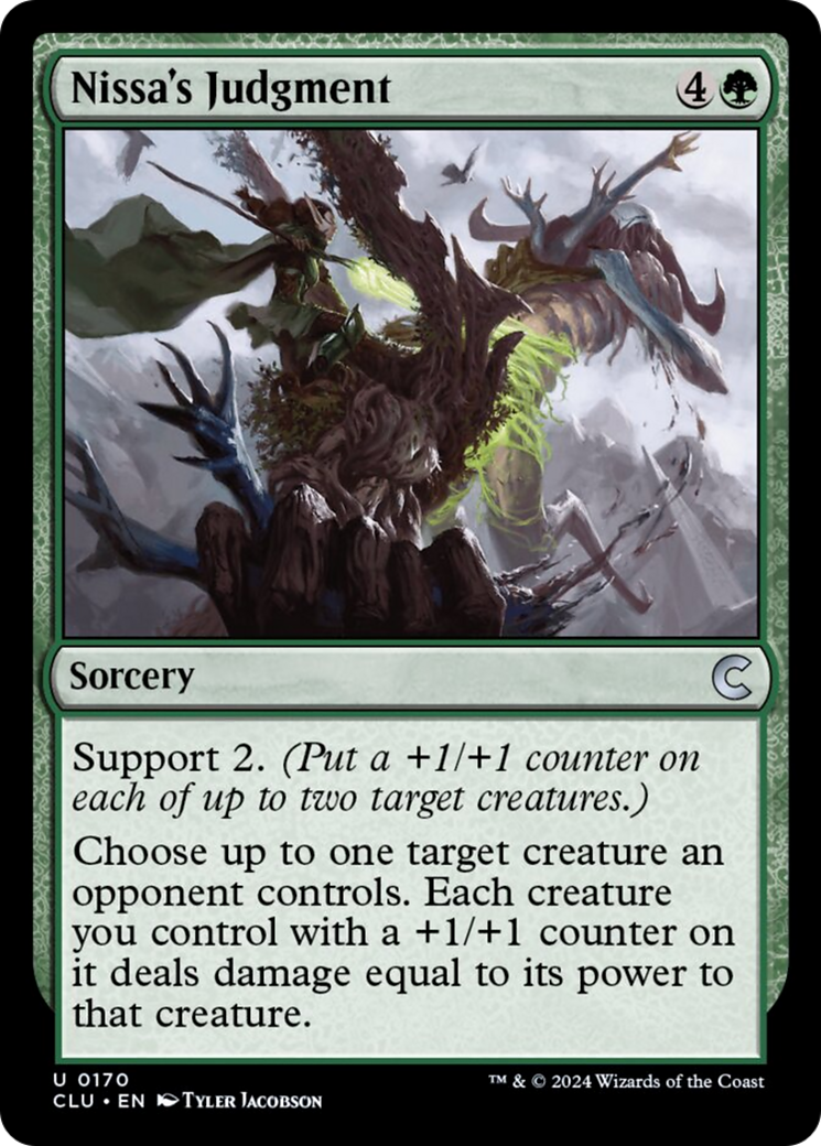 Nissa's Judgment [Ravnica: Clue Edition] | Fandemonia Ltd