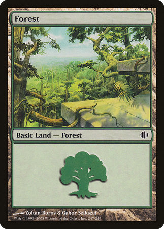 Forest (247) [Shards of Alara] | Fandemonia Ltd