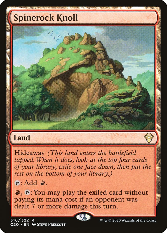 Spinerock Knoll [Commander 2020] | Fandemonia Ltd