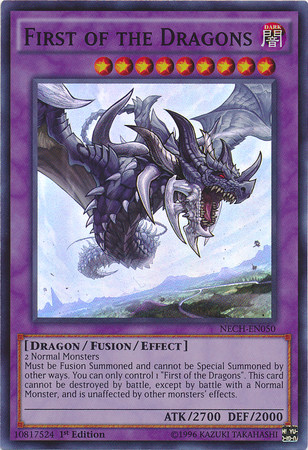 First of the Dragons [NECH-EN050] Super Rare | Fandemonia Ltd