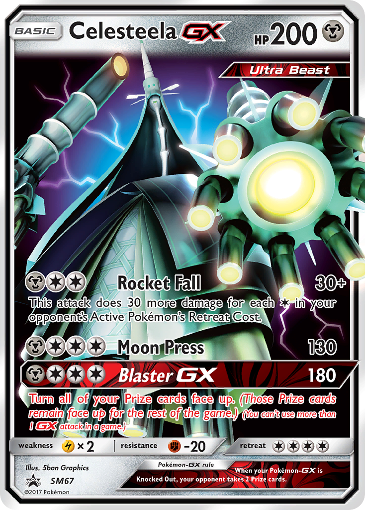 Celesteela GX (SM67) [Sun & Moon: Black Star Promos] | Fandemonia Ltd