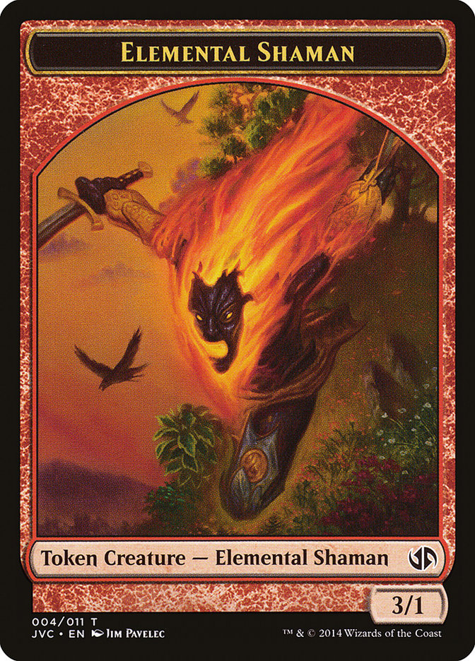 Elemental Shaman Token (Jace vs. Chandra) [Duel Decks Anthology Tokens] | Fandemonia Ltd