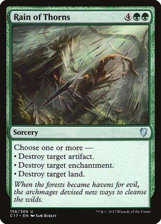 Rain of Thorns [Commander 2017] | Fandemonia Ltd