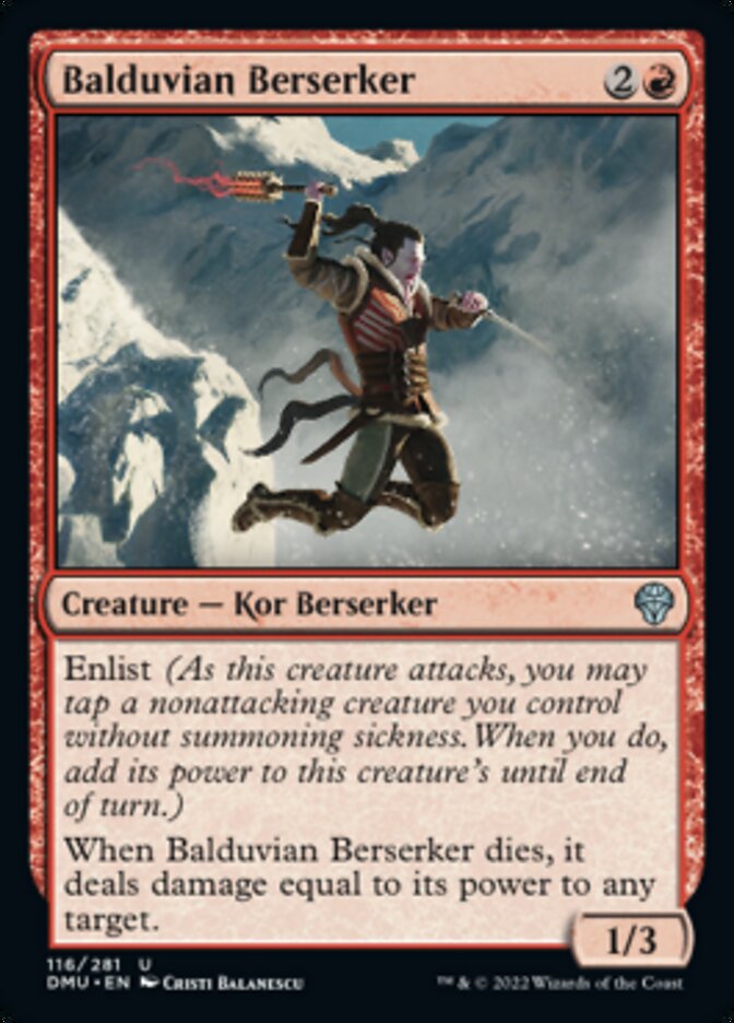 Balduvian Berserker [Dominaria United] | Fandemonia Ltd