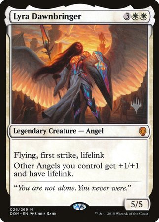 Lyra Dawnbringer [Dominaria Promos] | Fandemonia Ltd