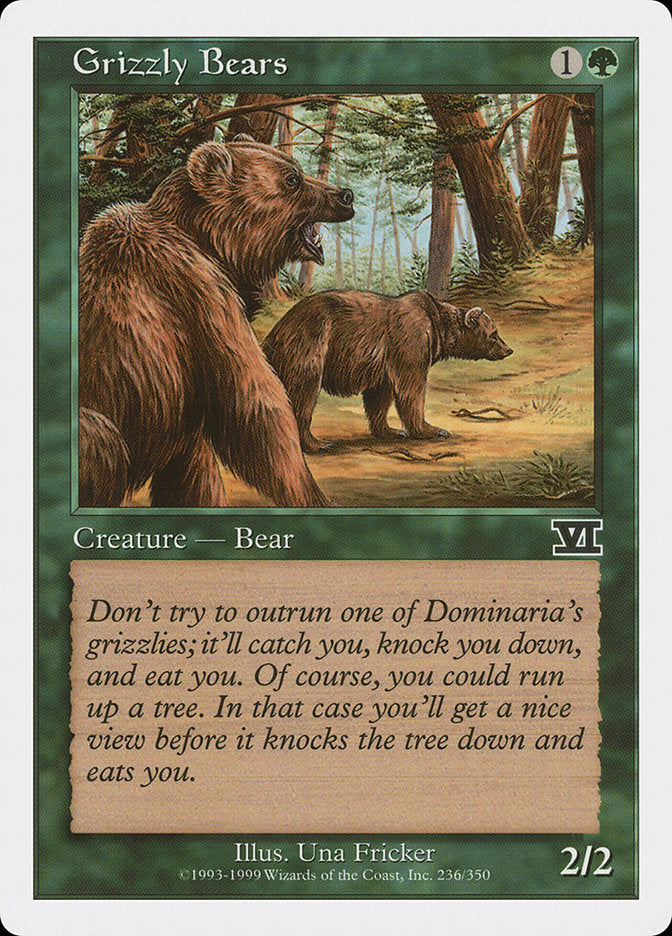 Grizzly Bears [Classic Sixth Edition] | Fandemonia Ltd