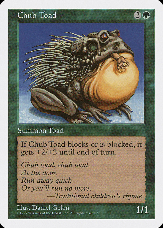 Chub Toad [Fifth Edition] | Fandemonia Ltd
