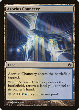 Azorius Chancery [Duel Decks: Venser vs. Koth] | Fandemonia Ltd