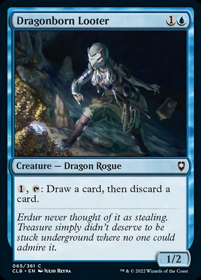 Dragonborn Looter [Commander Legends: Battle for Baldur's Gate] | Fandemonia Ltd