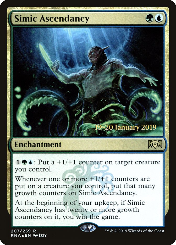 Simic Ascendancy [Ravnica Allegiance Prerelease Promos] | Fandemonia Ltd