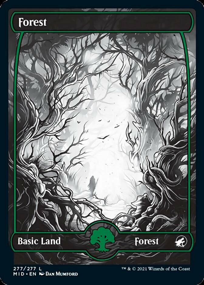 Forest (277) [Innistrad: Midnight Hunt] | Fandemonia Ltd