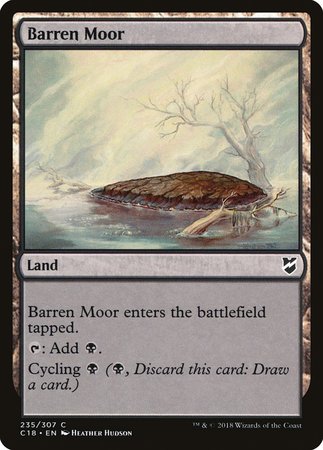 Barren Moor [Commander 2018] | Fandemonia Ltd